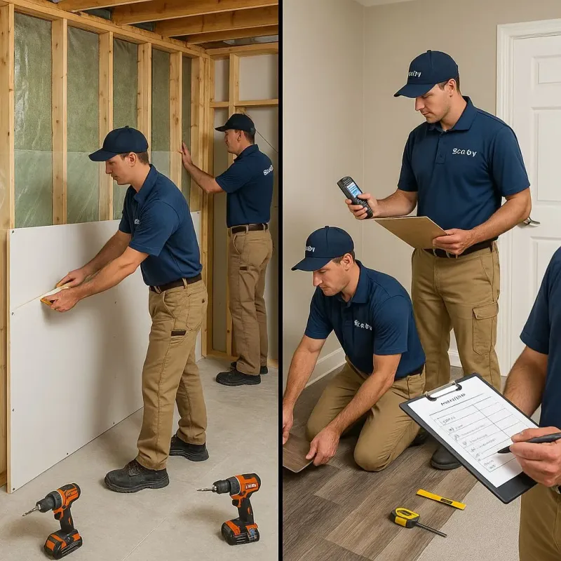 Repairs and Reconstruction process in Sarcoxie, MO